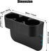 EEEKit Car Cup Holder, Car Seat Seam Wedge Cup Holder, Cell Phone Holder, Food Drink Bottle Mount Stand, Storage Organizer Multifunction Glove Box...