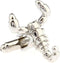 Scorpion Pair Cufflinks in a Presentation Gift Box & Polishing Cloth...