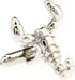 Scorpion Pair Cufflinks in a Presentation Gift Box & Polishing Cloth...