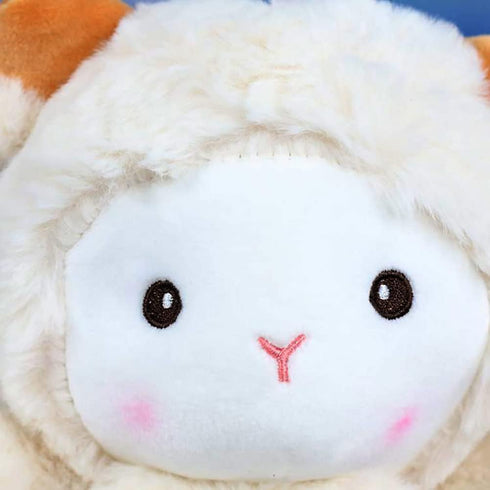 Little Sheep Plushie Lamb Stuffed Animal Plush Toy Birthday Gift for Kids 10inch (White)...