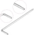 uxcell Long Tamper Proof Torx Star Key Bit Wrench L-Shape Nickel Plated T20...