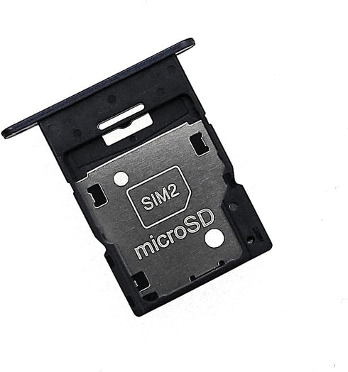 Sim Card Tray SD Card Holder Replacement for Samsung Galaxy A15 (5G) SM-A156U A156U1 A156B A156 - Blue Black......