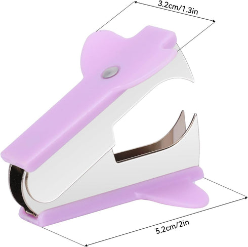 3Pcs Pink and Blue and Purple Staple Remover Staple Puller Removal Tool for School Office Home,Staplers and Punches,Office Supplies...