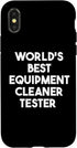 iPhone X/XS World's Best Equipment Cleaner Tester Case...