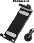 Aluminum Alloy Tablet Holder with 1" Ball Head-360 Rotatable Tablet Mount for iPad and Other Devices from 4.7"-12.9", Compatible with RAM Mounts a...