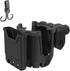 Stroller Cup Holder with Phone Holder, Cup Holder for Uppababy Stroller,Adjustable 2-in-1 Universal Cup Phone Holder for Stroller, Walker, Motorcy...