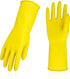 Vgo... 1-Pair Reusable Household Gloves, Rubber Dishwashing gloves, Extra Thickness, Long Sleeves, Kitchen Cleaning, Working, Painting, Gardening,...