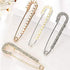4 Pieces Brooch Pins Sweater Shawl Clips BlingBling Faux Crystal and Pearl Brooches for Women Girls 2 Styles...
