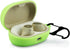 LEFXMOPHY Case Cover Compatible with Jabra Elite 7 Pro Green Silicone Protective Protector Skin Glow in Dark with Clip...