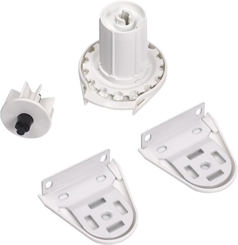 Rollerhouses RHSA38-A 38mm Metal Roller Blind Fittings Repair Parts Kit Brackets Heavy Duty 1.5 Inch/Rollease Skyline Roller Shade Mounting Bracke...
