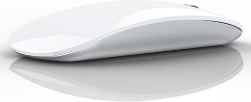 TENMOS M18 Bluetooth Mouse, USB C Rechargeable Wireless Mouse, Triple Mode (Dual Bluetooth+USB) Computer Silent Mice Portable with USB Receiver an...