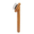 Oumefar Healthy Bamboo Dog Hair Comb Pet Wooden Brush Massage Grooming Slicker Brush with Rounded Bristles(Charged)...