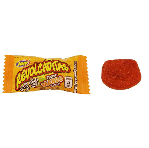 Jovy Revolcaditas with Chili Mango Flavor | 6oz Bag | Mexican Candy...