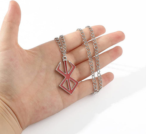 Necklace Brand Of The Sacrifice Logo Blood Red Pendant Necklaces...
