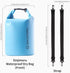Sinjimoru Lightweight Multifunctional Waterproof Boat Bag, 3 Style Water Beach Backpack 15L for Travel Kayaking Boating Camping Fishing, Vacation ...