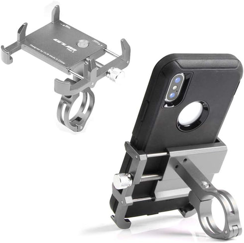 GUB Thick Case Design Bike & Motorcycle Phone Mount Handlebar Holder Adjustable Compatible with iPhone XR Xs 7s 8 Plus,Compatible with SamsungS7/S...