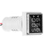 LED Display Voltmeter, Voltage Tester Current Detector 22mm Dual Display Panel Voltmeter Ammeter AC 0-100A 60-500V Meter Indicator (White)...
