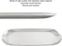 Oval Stainless Steel Decorative Tray, 9 x 3.54 inch Towel Tray Storage Tray,Jewelry Dish Cosmetics Organizer Home Table Centerpiece,Silver...