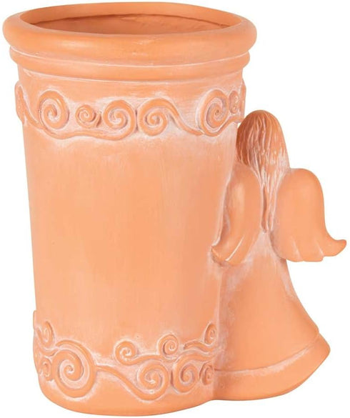 Lord Is My Shepherd Brown 5 x 4 Inch Resin Flower Planter Pot...