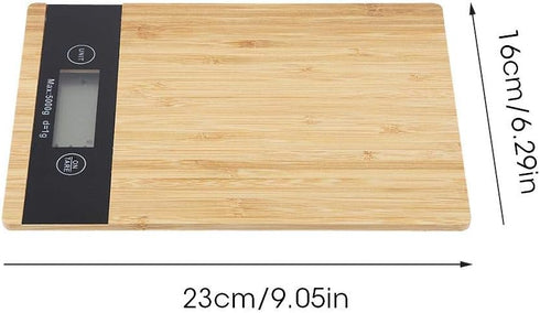 Fdit Electric Kitchen Scale LED Display Cooking Food Weighing Scale for Kitchen Baking...