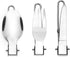 Camp Flatware Sets - Stainless Steel Spoon Fork Knife & Nylon Storage Bag - Foldable + Locking Handle - Ultralight Utensils for Backpacking/Hiking...