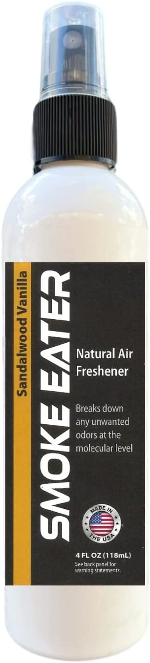 Smoke Eater All Purpose Odor Eliminator - Breaks Down Foul Scents at the Molecular Level - Smoke, Food, Pet and Stale Odor - Ideal For The Home, A...