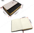 Thick Journal with Golden Rim,Blank Premium Papers,Hardcover Notebook with Black Soft Leather Cover,440 Pages 220 Sheets 5x7 inches Sketchbook for...