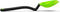 Dreamfarm Supoon Non-Stick Sit-Up Silicone Scraping, Serving, Cooking Spoon Measures 5ml Tsp & 15ml Tbsp - 11" Green...
