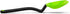 Dreamfarm Supoon Non-Stick Sit-Up Silicone Scraping, Serving, Cooking Spoon Measures 5ml Tsp & 15ml Tbsp - 11" Green...