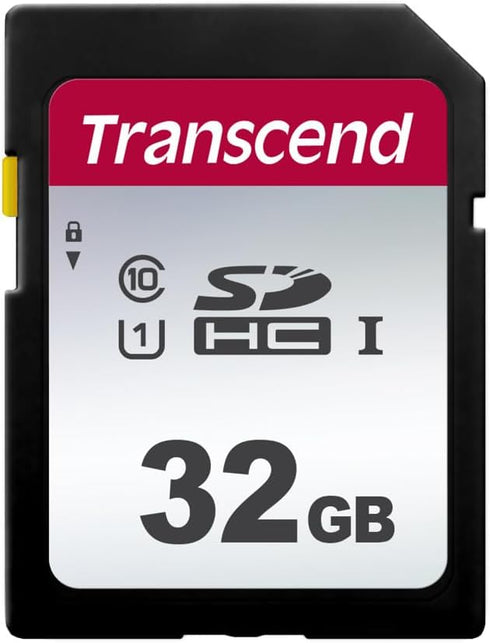 Transcend 32GB SDXC/SDHC 300S Memory Card TS32GSDC300S...