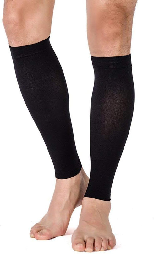 TOFLY® Calf Compression Sleeve for Men & Women, 1 Pair, Footless Compression Socks 20-30mmHg for Leg Support, Shin Splint, Pain Relief, Swelling, ...