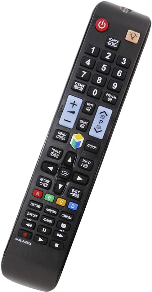 AA59-00638A Remote Control Replaced for Samsung TV UN46EH6000F UN55EH6000 UN32EH4000 PN64D8000 ES8000 JS8500 PN64F8500 F8500 UE46ES7000 UE55ES7000...