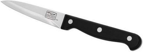 Chicago Cutlery Essentials 3-1/2-Inch Paring Knife with Sharp Stainless-Steel Blade, Resists Rust, Stains, and Pitting, Precision Cutting and Easy...