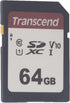 Transcend 64GB SD Card UHS-I U1 TS64GSDC300S-E2...