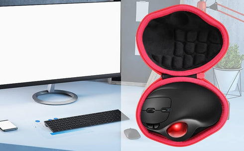 co2CREA Hard Case compatible with Nulea Wireless Trackball Mouse Rechargeable Ergonomic Mouse...