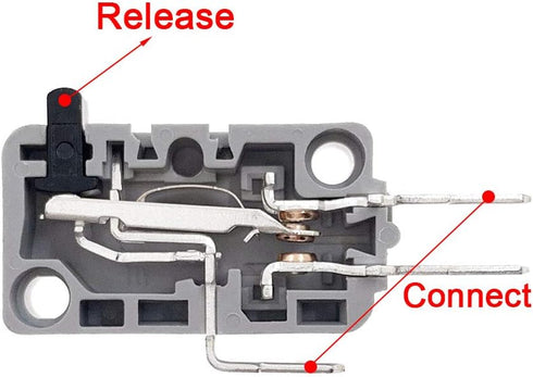 KW3A Microwave Oven Door Switch 16A 125/250V(2 Normally Open+ 1 NONC)...