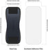 Sinjimoru Silicone Mobile Phone Grip with Stand, Cell Phone Stand for Desk & Secure iPhone Holder Strap for All Smartphone. Sinji Grip Silicone Mi...