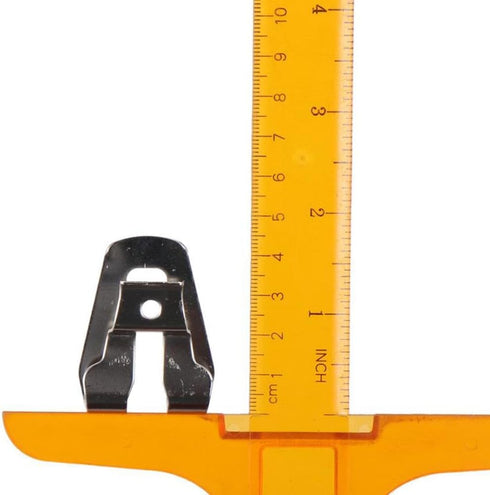 10pcs Power Tool Accessories Drill Clamp, Stainless Steel Drive Hook Suitable For 12v/18v Drill Impact Wrench Waist Buckle Buckle...