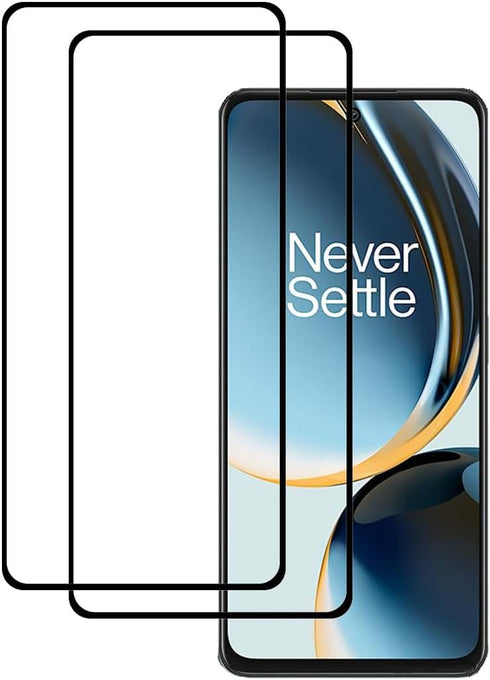 [2 Pack Bubble Free HD High Clear Tempered Glass Screen Protector for Oneplus Nord N30 5G CPH2515 CPH2513...