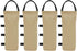 4 Pack 112 LBS Canopy Weights Sand Bags - No Sand for Canopy Outdoor Advertising Sunshade Fixed Windproof (Beige)...