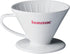 VCD-2W #897182 Coffee Dripper Conical V-Shaped Porcelain Dripper for 1-4 Cups...