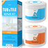 Tub Repair Kit White & Porcelain Repair Kit 3.7 OZ - Bathtub Repair Kit for Cracked Bathtub, Fiberglass Repair Kit with Super Adhesion, Works on C...