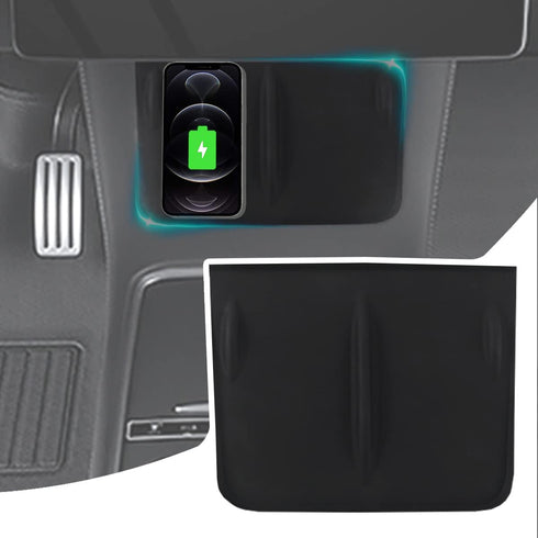 SANTACIN Silica Gel Pad Wireless Charging Pad for Tesla Model 3/Model Y Center Console Car Mobile Phone Charger Pad Accessories......