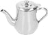 Stainless Steel Tea Pot With Filter Rust Proof Durable Oil Strainer Pot For Hotels Restaurants Homes 850ml Tea Kettle(Silver)...