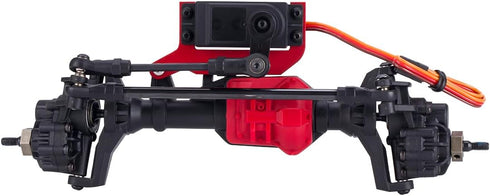 TRX4 Servo on Axle Mount, Aluminum TRX4 SOA Mount 4-Link Suspension for 1/10 RC Crawler Car, CNC Aluminum Servo Mount for Traxxas TRX4 (Black)...