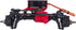 TRX4 Servo on Axle Mount, Aluminum TRX4 SOA Mount 4-Link Suspension for 1/10 RC Crawler Car, CNC Aluminum Servo Mount for Traxxas TRX4 (Black)...