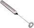 Milk Frother Handheld Electric Milk Foamer Portable Mini Mixer Machine Stainless Steel Touch Handheld Espresso Mixer Battery Operated Frother Coff...
