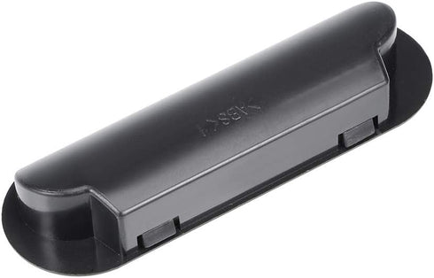 uxcell Flush Pull Finger Insert Recessed Cabinet Handles 120mm x 40mm x 21mm Black...