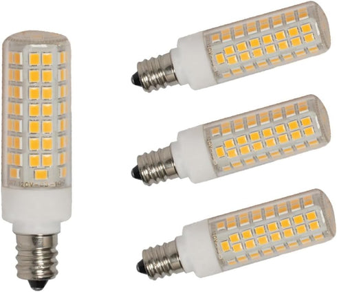 SeeU LED Light Bulb E12 High Lumen Led Corn Bulb Chanderlier Bulb Cylinder Pendant Light Bulb Replacement Warm White 7W...