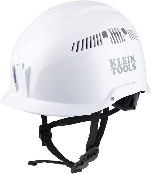 Klein Tools CLMBRSTRP Chin Strap for Safety Helmet, Leather-bound, Fits Klein Tools Safety Helmets...